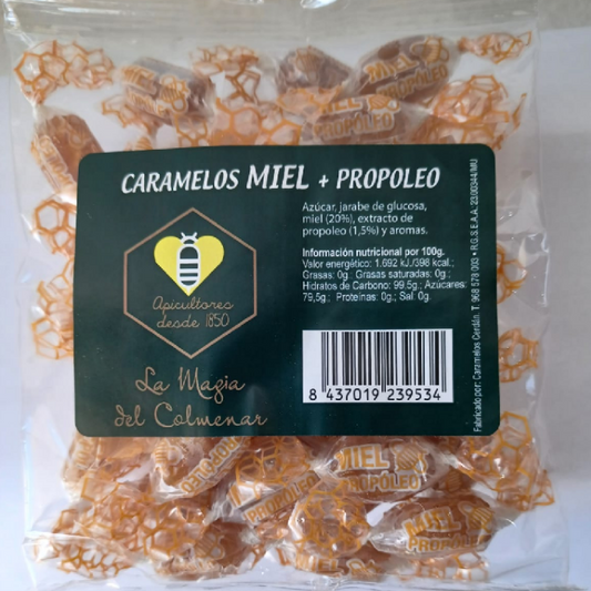 Caramelos de miel y Propoleo