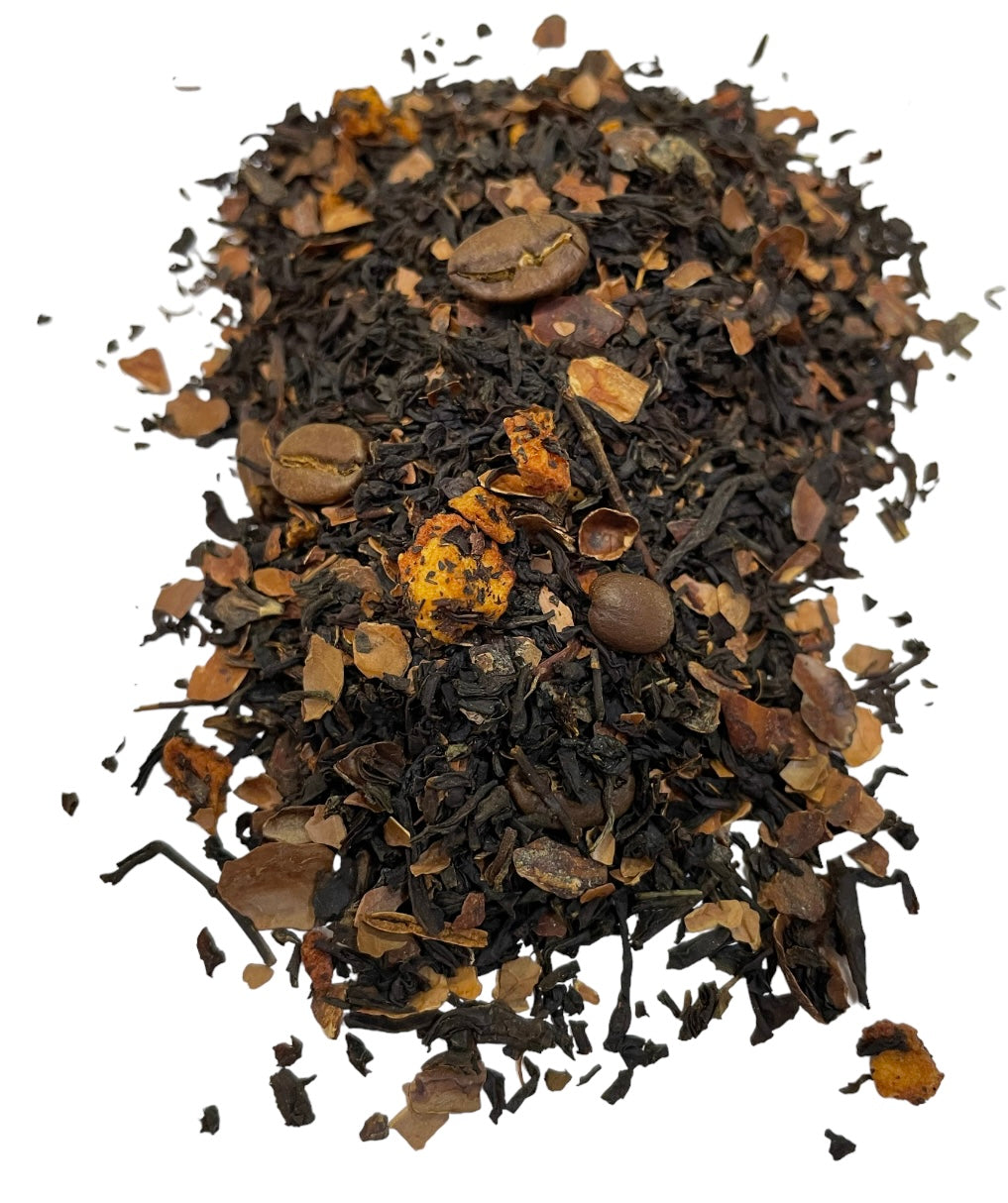 Té negro expreso de chocolate y fresa