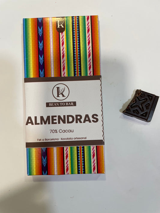 Chocolate con almendras
