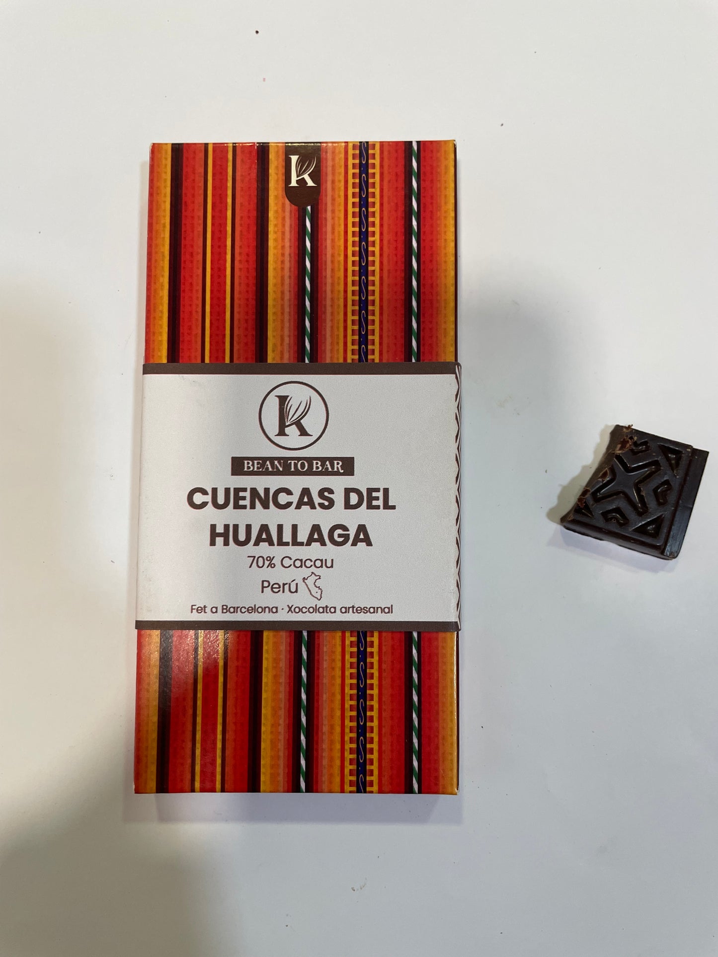 Tableta de chocolate negro