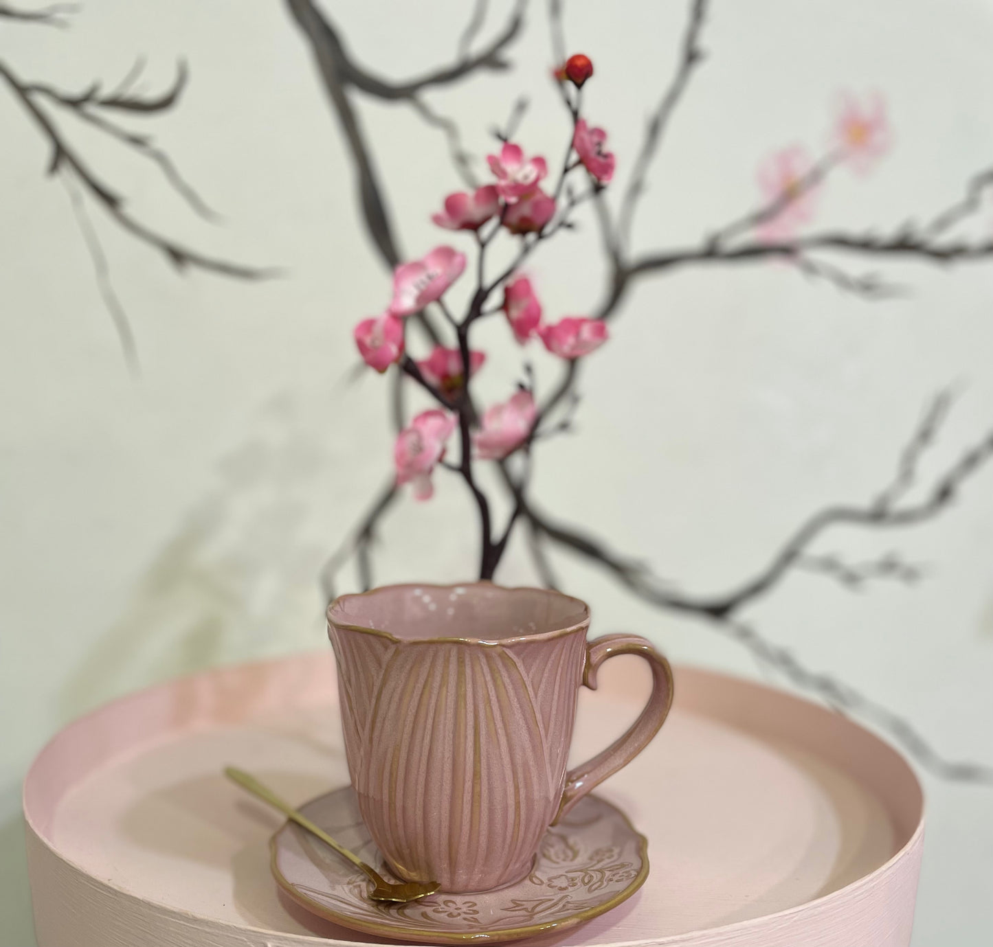 Taza peonia