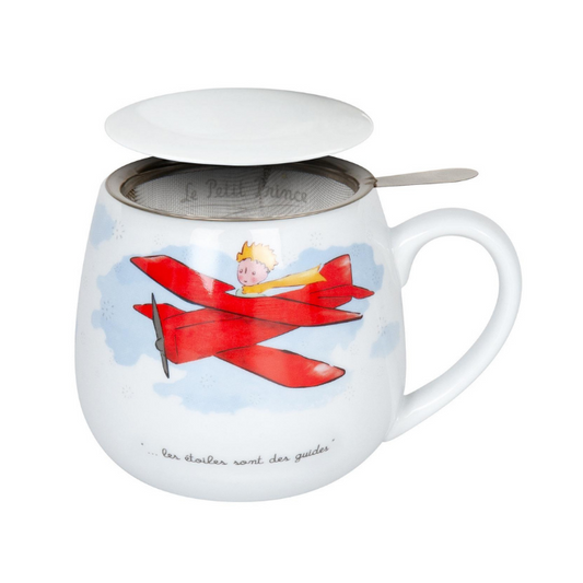 Taza  tisanera "El principito" - Avión