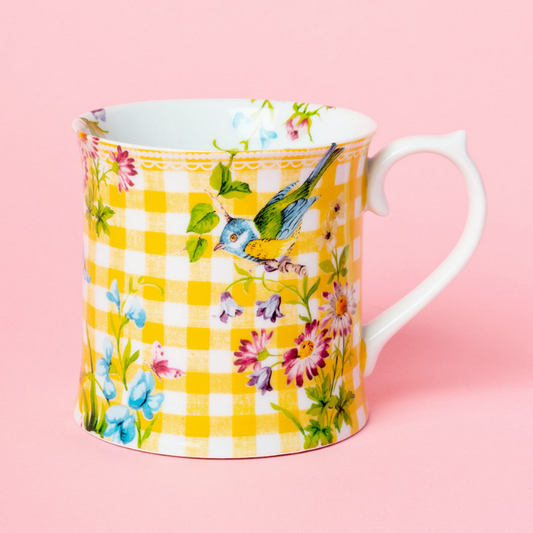 Taza Jarra de Vichy Amarillo Jardín Inglés