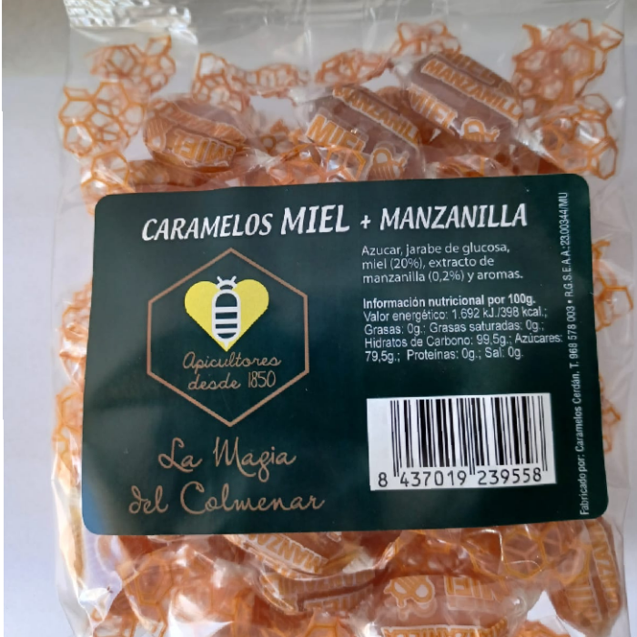 Caramelos de miel y Manzanilla