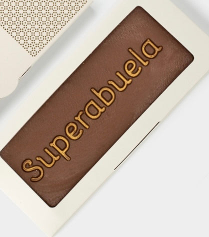 Tableta de chocolate "Super abuela"